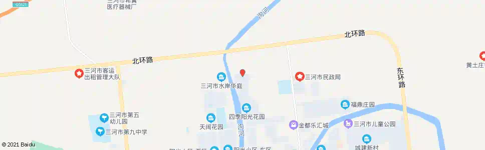 廊坊四季阳光北门_公交站地图_廊坊公交_妙搜公交查询2025