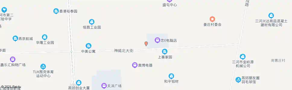 廊坊燕郊天洋城总站_公交站地图_廊坊公交_妙搜公交查询2025