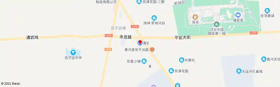 廊坊香安宾馆_公交站地图_廊坊公交_妙搜公交查询2025