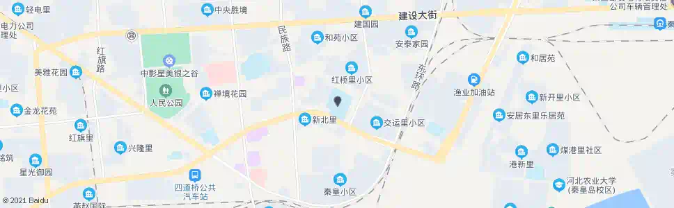 秦皇岛第三中学_公交站地图_秦皇岛公交_妙搜公交查询2025