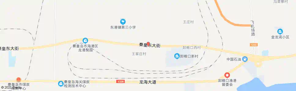 秦皇岛东向荷寨_公交站地图_秦皇岛公交_妙搜公交查询2025