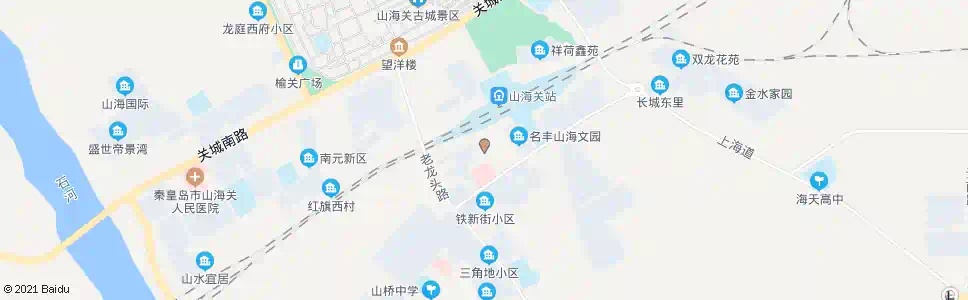 秦皇岛南海道_公交站地图_秦皇岛公交_妙搜公交查询2025
