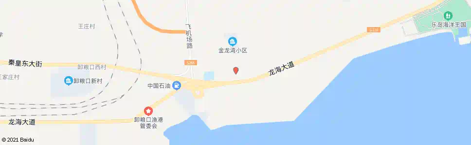 秦皇岛沟渠寨_公交站地图_秦皇岛公交_妙搜公交查询2025