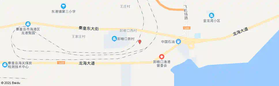 秦皇岛卸粮口_公交站地图_秦皇岛公交_妙搜公交查询2025