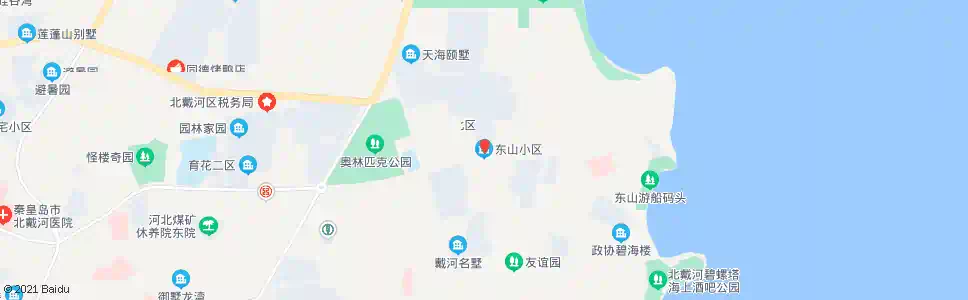 秦皇岛单庄(东山小区)_公交站地图_秦皇岛公交_妙搜公交查询2025