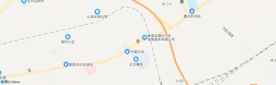 秦皇岛红瓦店_公交站地图_秦皇岛公交_妙搜公交查询2025