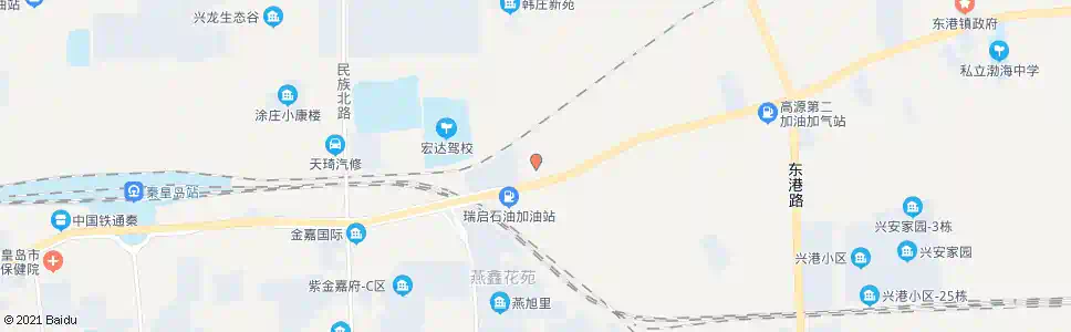 秦皇岛铝业公司_公交站地图_秦皇岛公交_妙搜公交查询2025