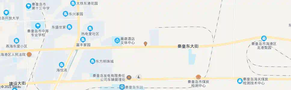 秦皇岛华赢磷酸有限公司(东港路)_公交站地图_秦皇岛公交_妙搜公交查询2025