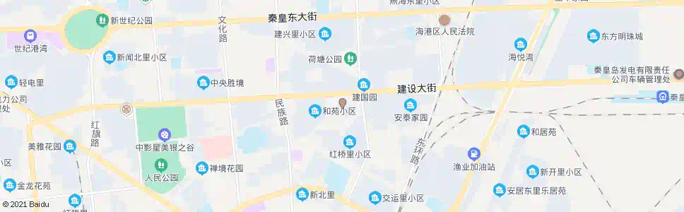 秦皇岛农乐里_公交站地图_秦皇岛公交_妙搜公交查询2025