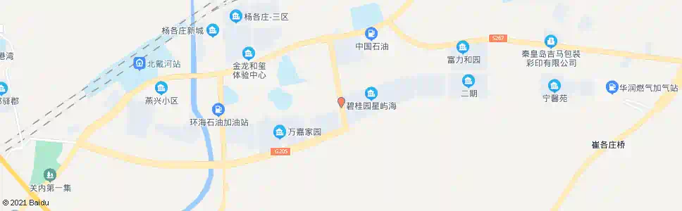 秦皇岛拨道洼_公交站地图_秦皇岛公交_妙搜公交查询2025
