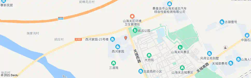 秦皇岛港苑新居_公交站地图_秦皇岛公交_妙搜公交查询2025