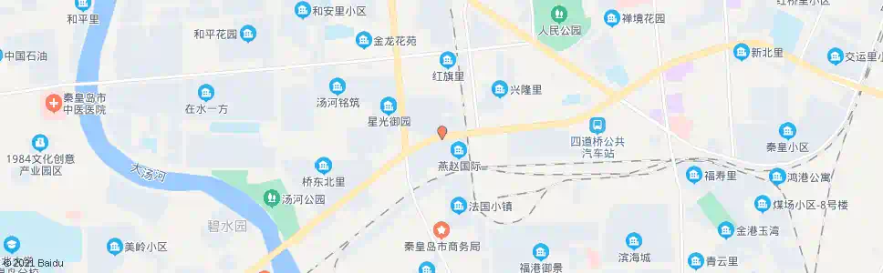 秦皇岛旭日家具广场(红星美凯龙阳光商场)_公交站地图_秦皇岛公交_妙搜公交查询2025