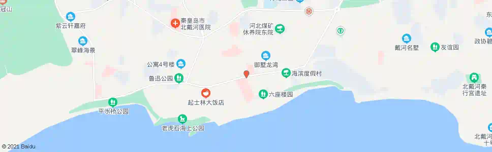 秦皇岛交通疗养院站_公交站地图_秦皇岛公交_妙搜公交查询2025