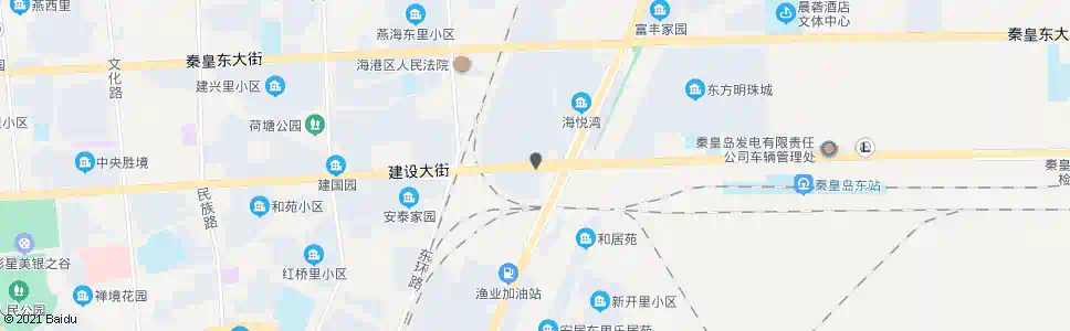 秦皇岛红光里_公交站地图_秦皇岛公交_妙搜公交查询2025