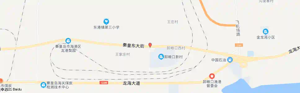 秦皇岛王庄_公交站地图_秦皇岛公交_妙搜公交查询2025