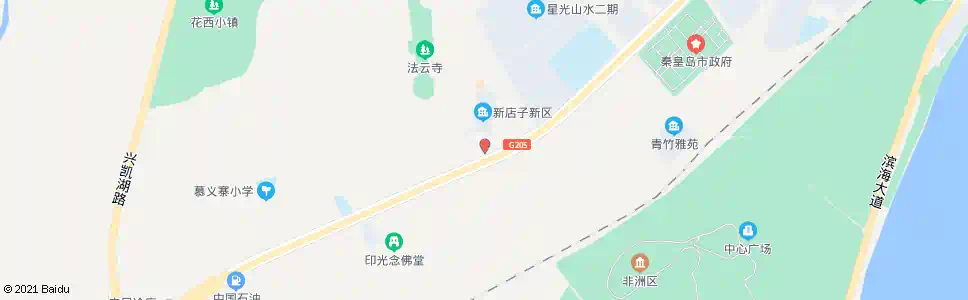 秦皇岛新店子_公交站地图_秦皇岛公交_妙搜公交查询2025