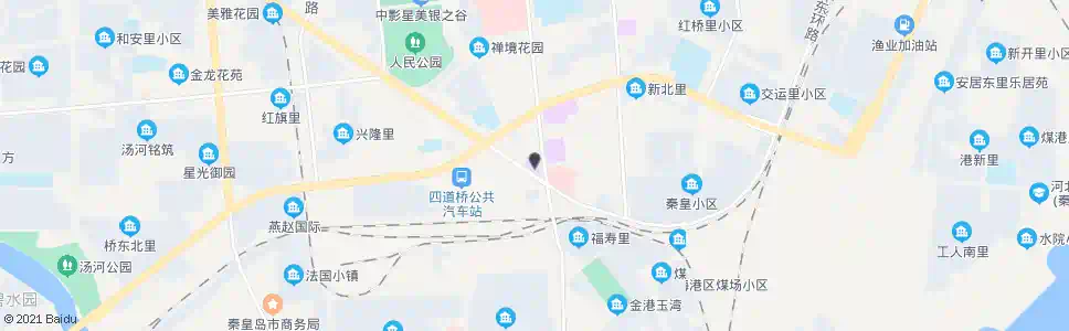 秦皇岛华联商厦_公交站地图_秦皇岛公交_妙搜公交查询2025