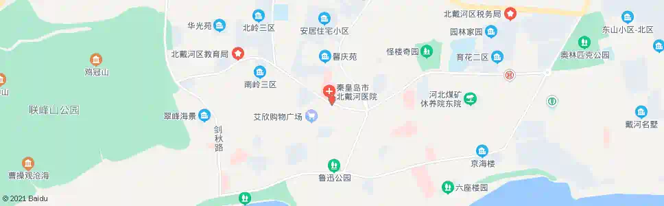 秦皇岛人民医院_公交站地图_秦皇岛公交_妙搜公交查询2025