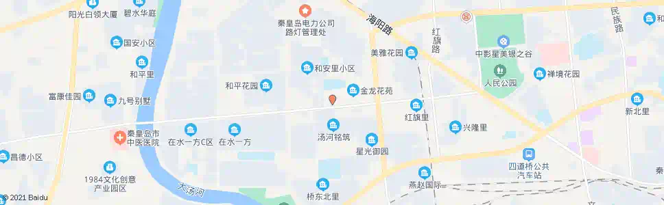 秦皇岛市肿瘤医院_公交站地图_秦皇岛公交_妙搜公交查询2025