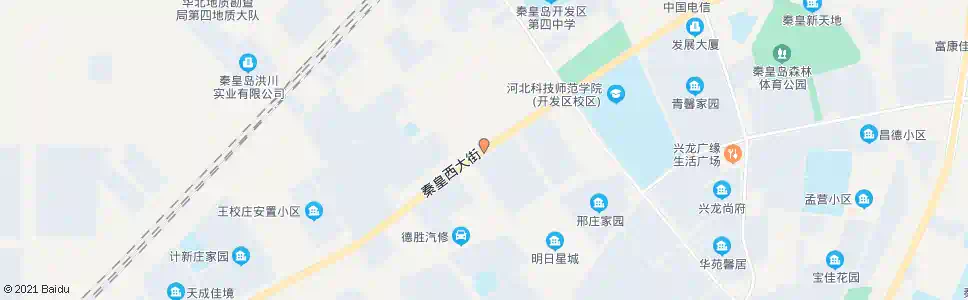 秦皇岛天山路_公交站地图_秦皇岛公交_妙搜公交查询2025