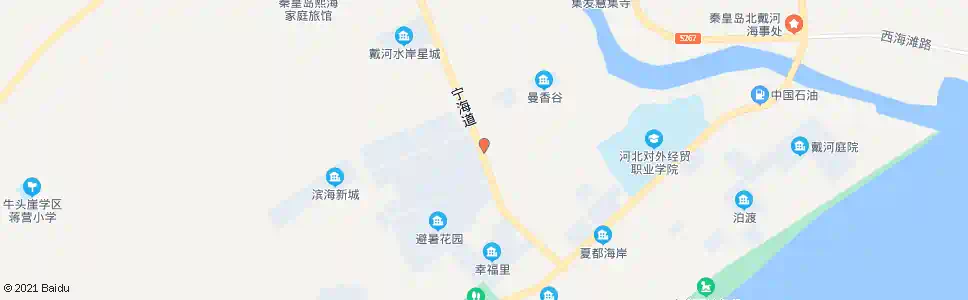 秦皇岛首钢长白_公交站地图_秦皇岛公交_妙搜公交查询2025