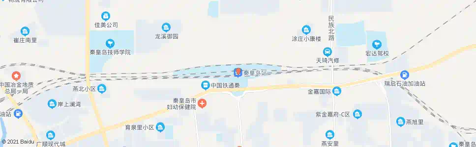 秦皇岛竹海小我_公交站地图_秦皇岛公交_妙搜公交查询2025