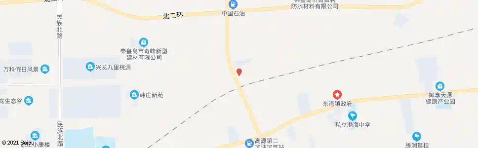 秦皇岛重型机械服务中心_公交站地图_秦皇岛公交_妙搜公交查询2025