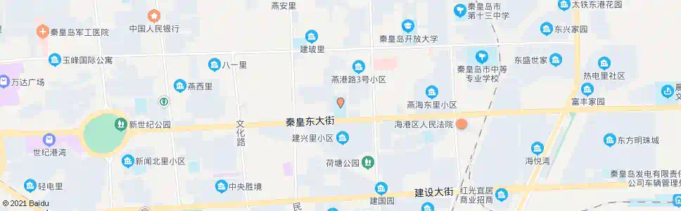秦皇岛第八中学_公交站地图_秦皇岛公交_妙搜公交查询2025