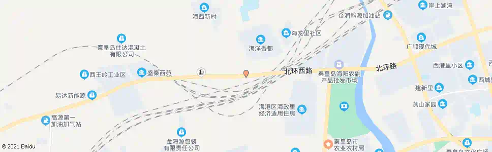 秦皇岛大里营_公交站地图_秦皇岛公交_妙搜公交查询2025