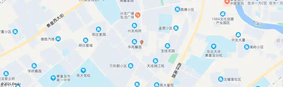 秦皇岛乐园小区_公交站地图_秦皇岛公交_妙搜公交查询2025