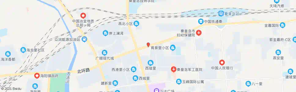 秦皇岛土台子_公交站地图_秦皇岛公交_妙搜公交查询2025