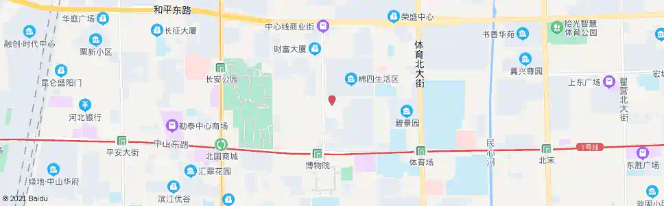 石家庄广安大厦_公交站地图_石家庄公交_妙搜公交查询2025