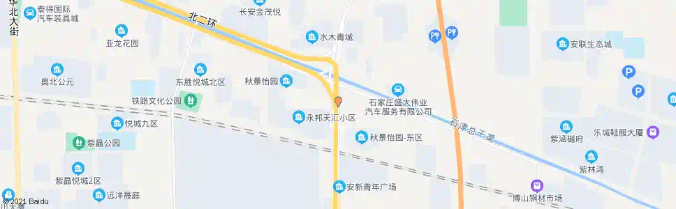 石家庄土贤庄东_公交站地图_石家庄公交_妙搜公交查询2025