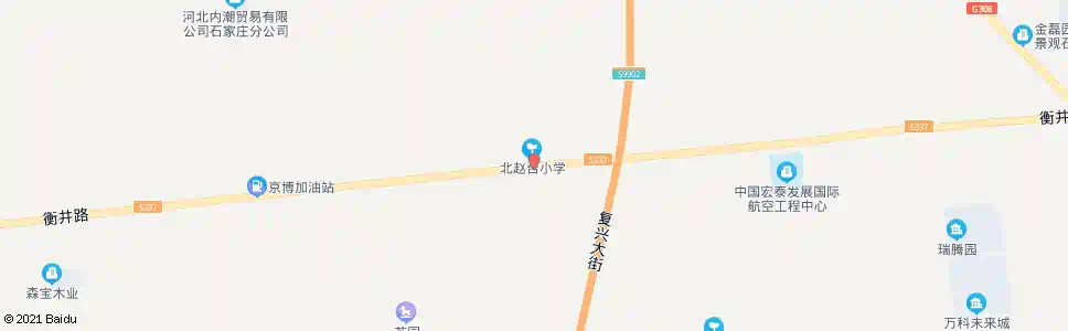 石家庄北赵台_公交站地图_石家庄公交_妙搜公交查询2025