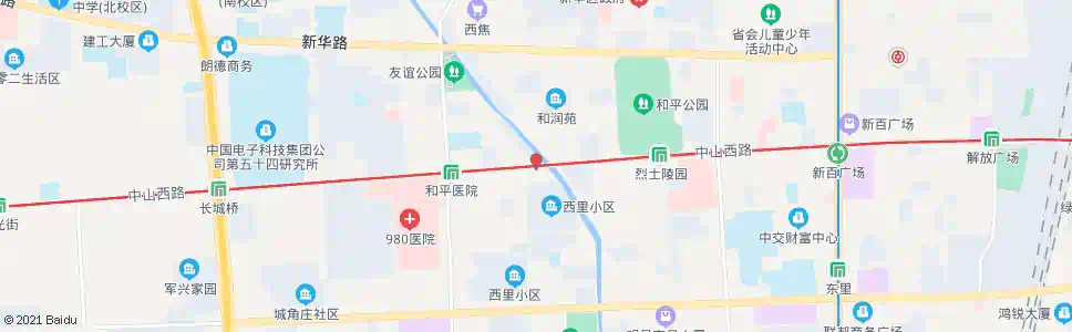 石家庄西里_公交站地图_石家庄公交_妙搜公交查询2025