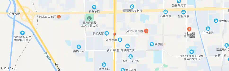 石家庄西二环新石北路_公交站地图_石家庄公交_妙搜公交查询2025