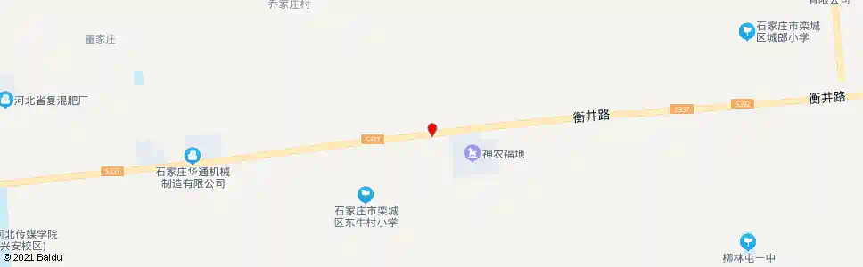 石家庄神农福地_公交站地图_石家庄公交_妙搜公交查询2025