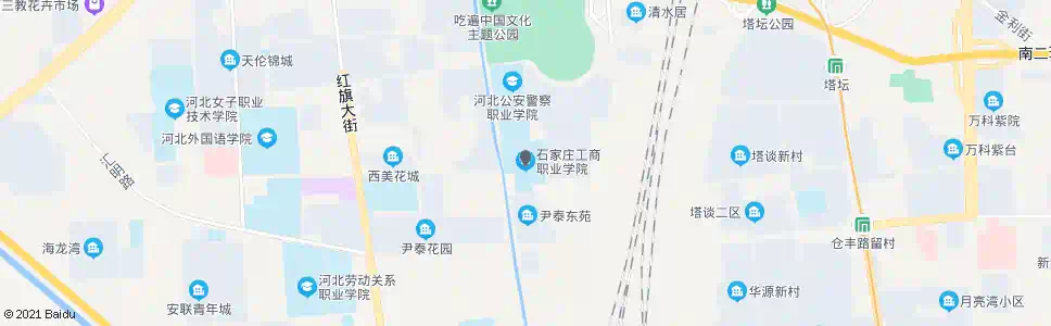 石家庄工商职业学院_公交站地图_石家庄公交_妙搜公交查询2025