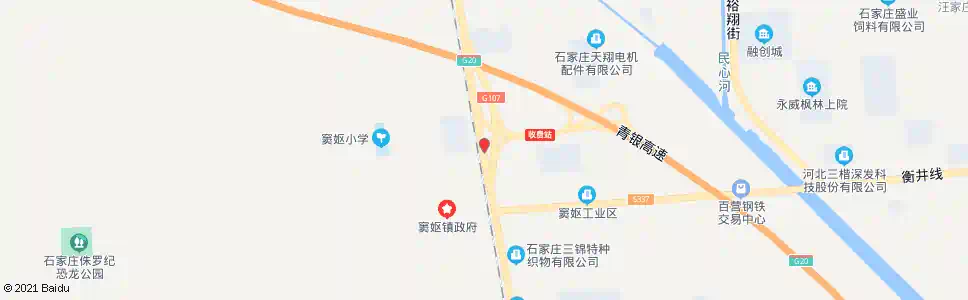 石家庄窦妪北_公交站地图_石家庄公交_妙搜公交查询2025