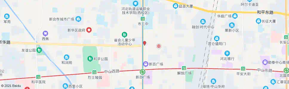 石家庄石房大厦_公交站地图_石家庄公交_妙搜公交查询2025