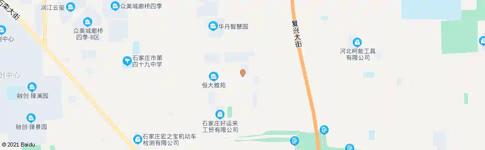 石家庄恒大影视城_公交站地图_石家庄公交_妙搜公交查询2025