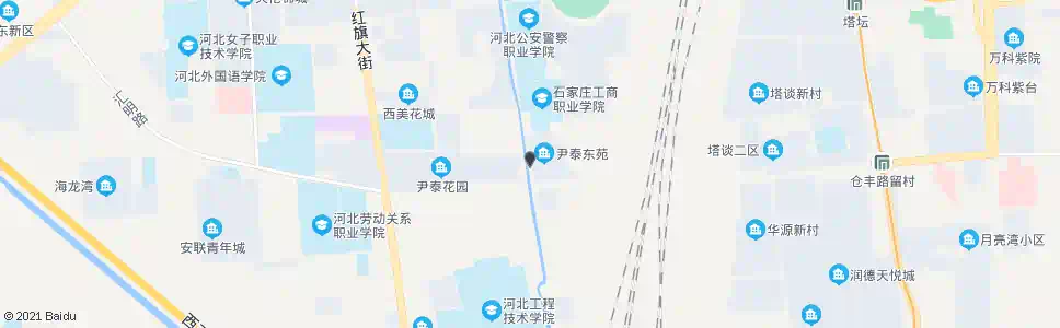 石家庄尹泰二区_公交站地图_石家庄公交_妙搜公交查询2025