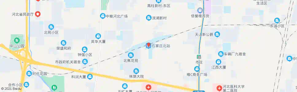 石家庄木庄北_公交站地图_石家庄公交_妙搜公交查询2025