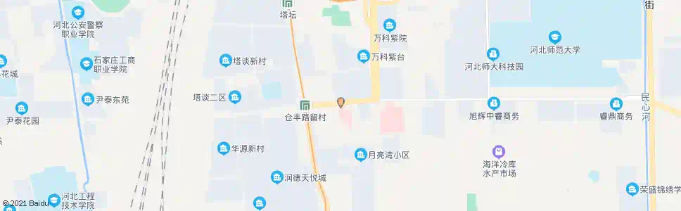 石家庄平安养老院_公交站地图_石家庄公交_妙搜公交查询2025