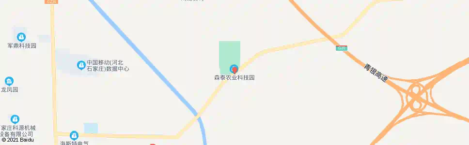 石家庄森泰庄园_公交站地图_石家庄公交_妙搜公交查询2025