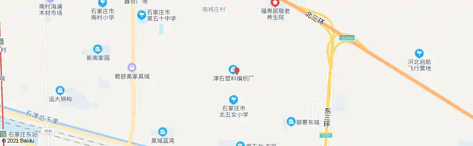 石家庄富强新开街口_公交站地图_石家庄公交_妙搜公交查询2025