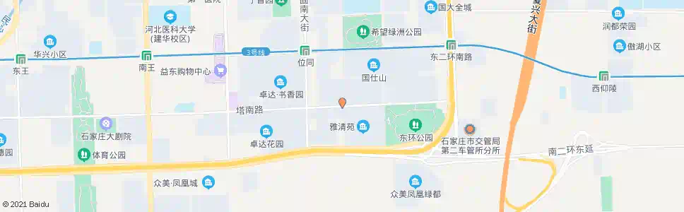 石家庄雅清苑_公交站地图_石家庄公交_妙搜公交查询2025
