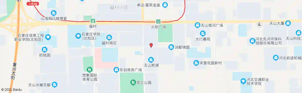 石家庄星辰花园_公交站地图_石家庄公交_妙搜公交查询2025