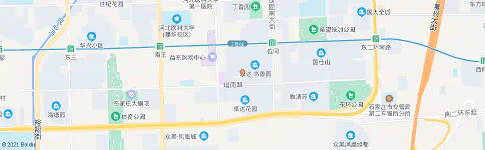 石家庄卓达小区_公交站地图_石家庄公交_妙搜公交查询2025