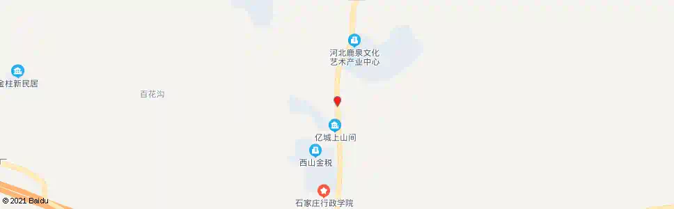 石家庄上山间_公交站地图_石家庄公交_妙搜公交查询2025